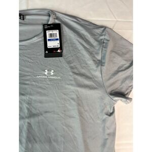 Under Armour Womens Vanish‎ Energy SS 2.0 TShirt Top XL Gray Training Gym